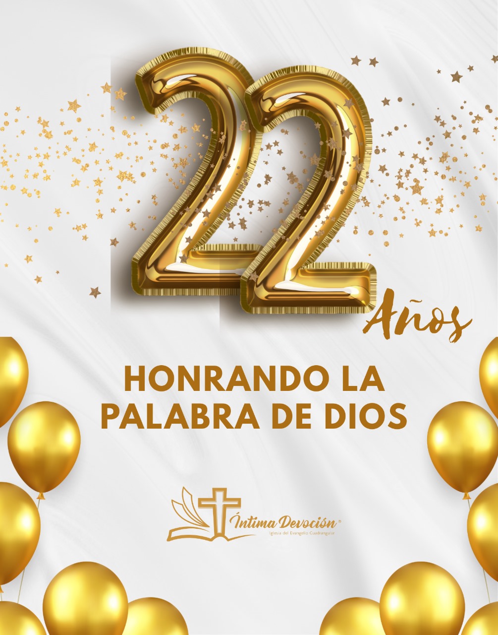 22 años de Intima Devoción: Honrando la Palabra de Dios