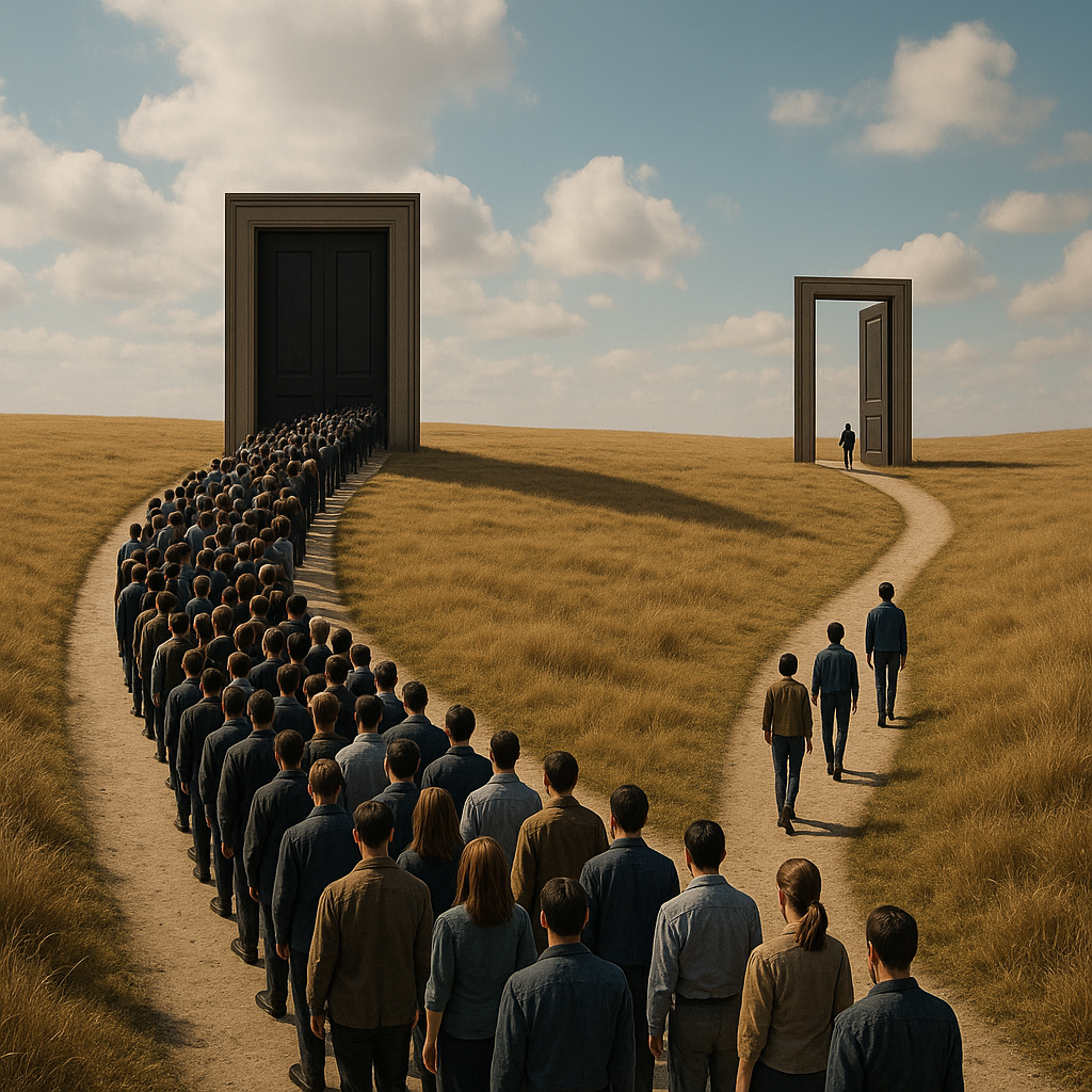 DOS PUERTAS, DOS CAMINOS, DOS FINALES