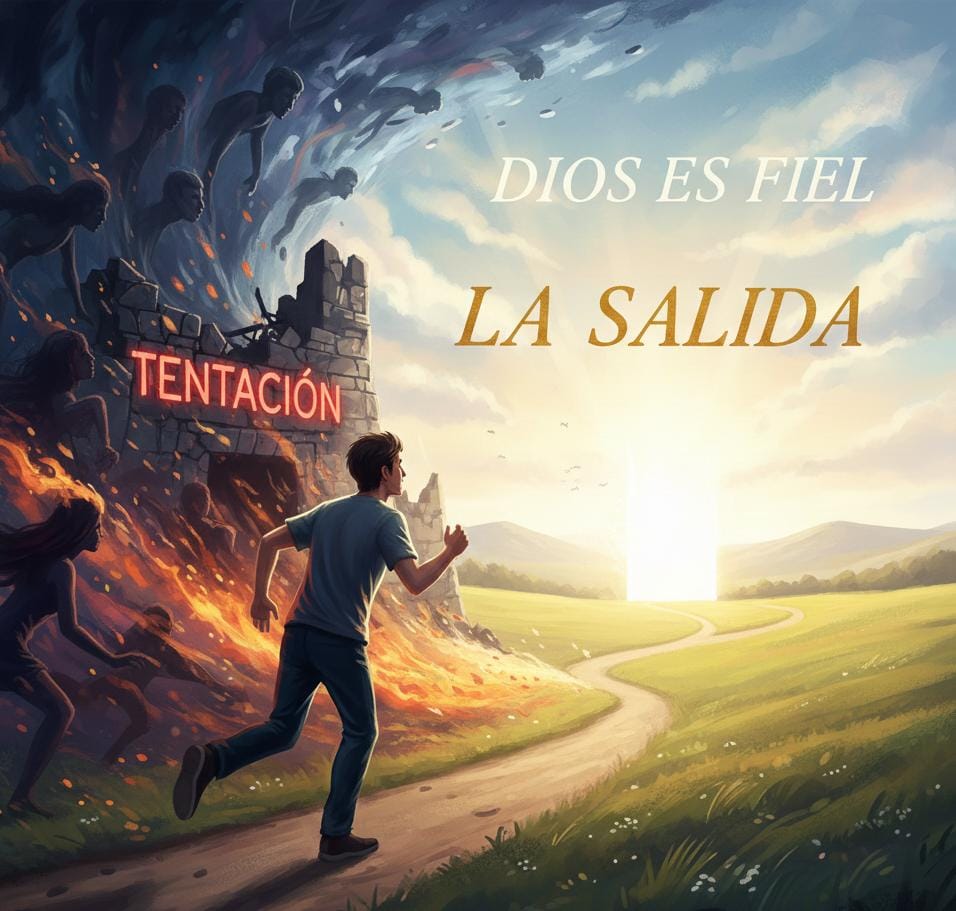 LA VICTORIA DE HUIR: Enfrentando la Tentación