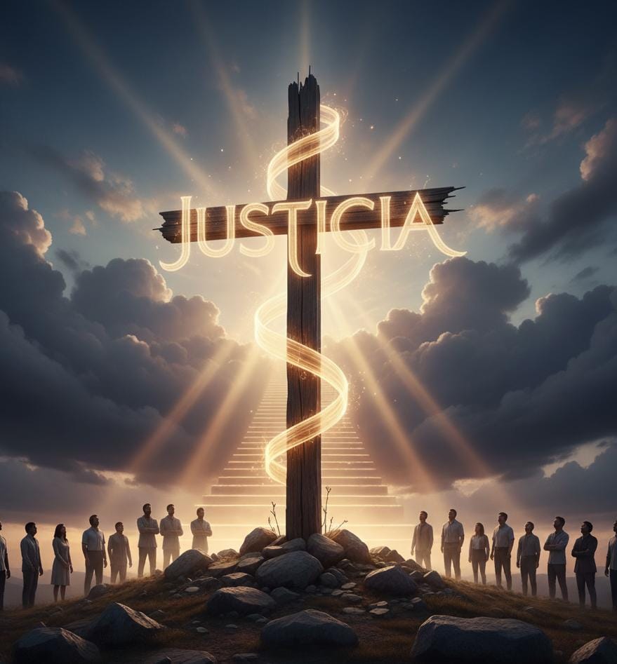 MURIÓ EL JUSTO POR LOS INJUSTOS